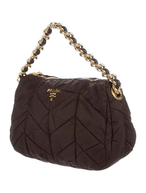 prada gaufre shoulder bag|Prada tessuto gaufre handbag.